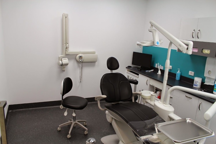 First treatment room